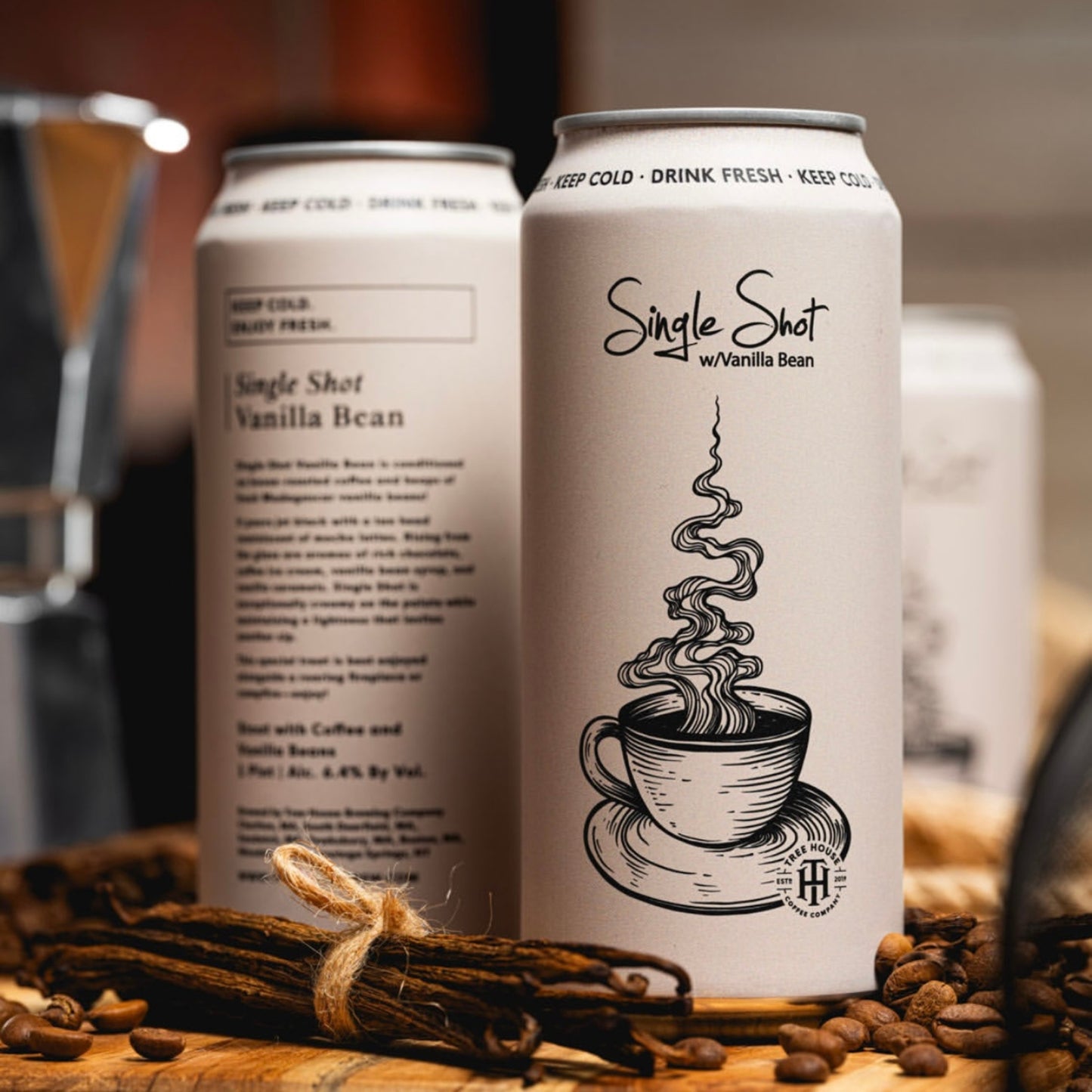 Single Shot Vanilla Bean - 6.4%