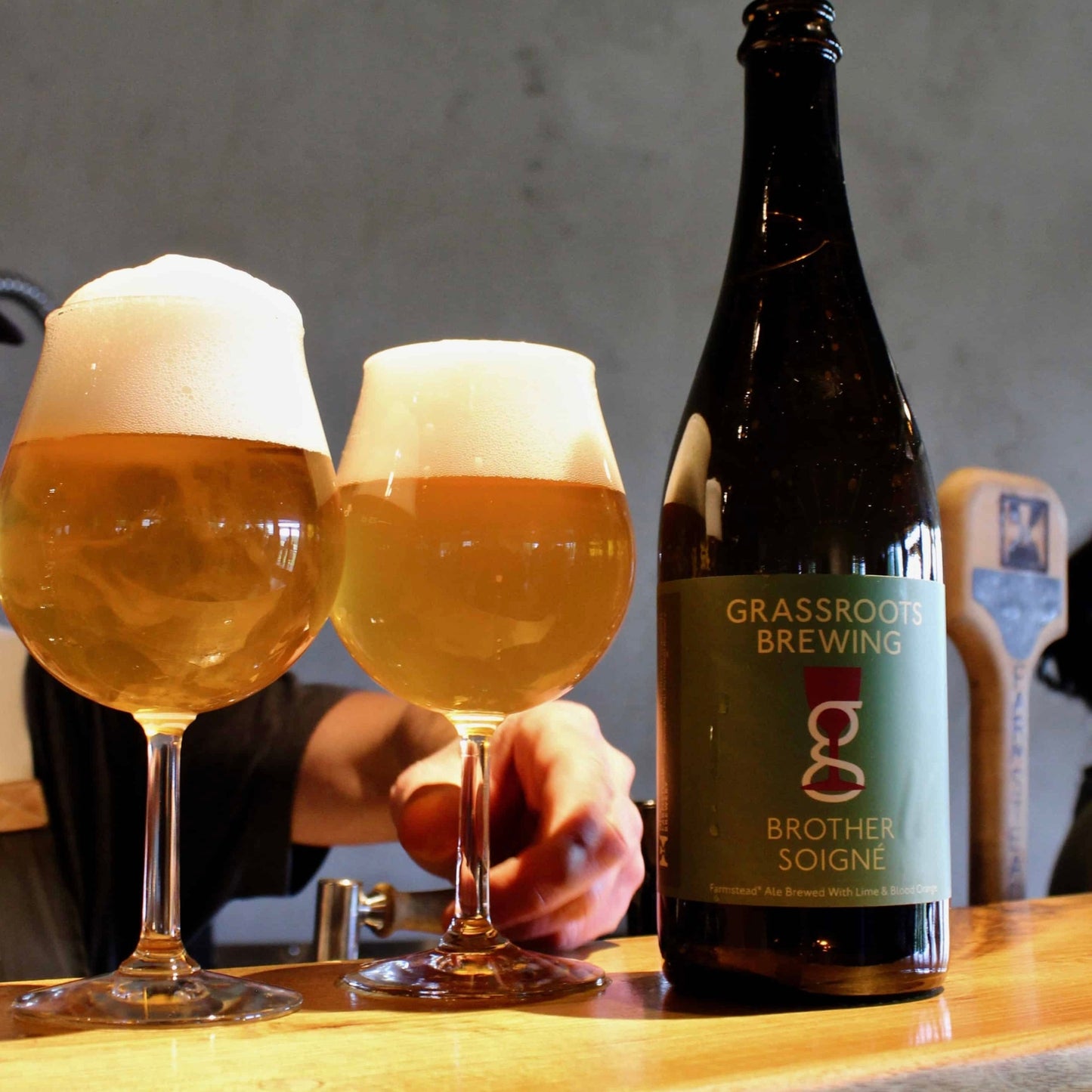 Hill Farmstead x Grassroots - Brother Soigné - 5% (750ml)