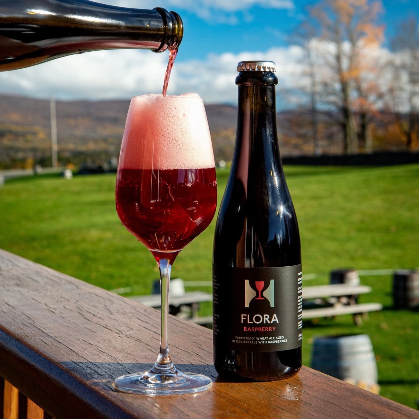 Flora: Raspberry - 5.5% (750ml)
