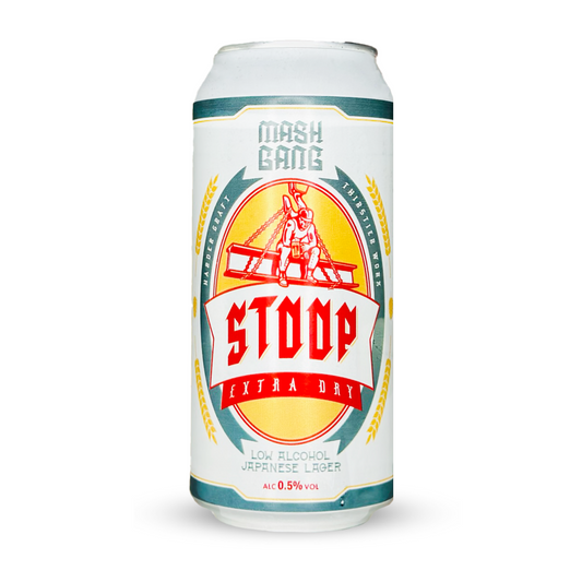 Stoop Extra Dry - Japanese Lager - 0.5%