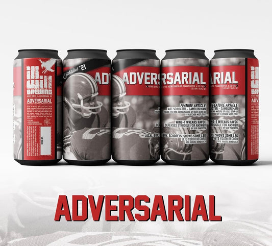 ill will brewing - Adversarial - 5.5% (4.56) (REAL ICE CREAM DRINK FAST)